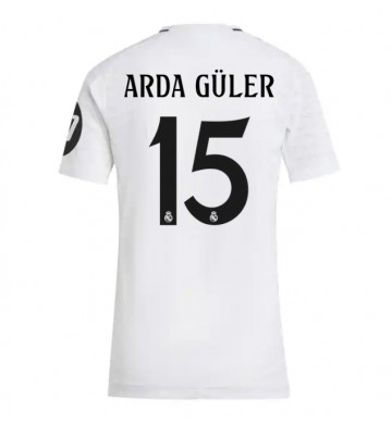 Real Madrid Arda Guler #15 Replika Hjemmebanetrøje Dame 2024-25 Kortærmet